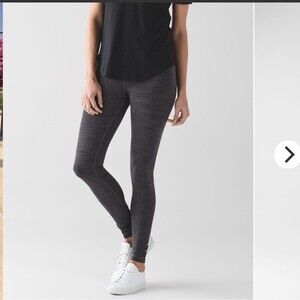 Lululemon Wunder Under Pant Hi-Rise Wee Are From Space Cool Cocoa Soot Light 2